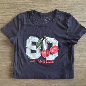 PacSun Navy Blue '80 Los Angeles' Cherry Tee